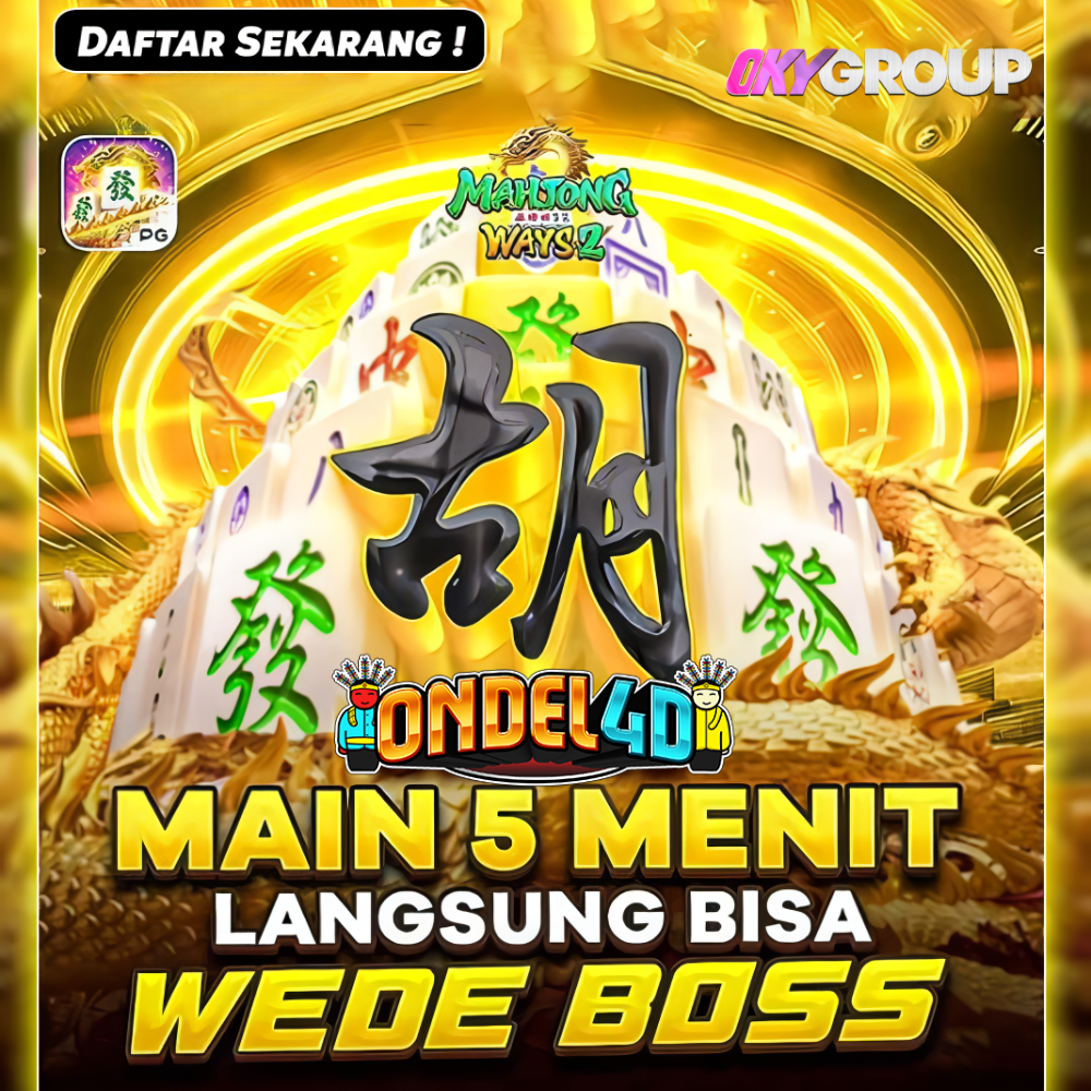 DAFTAR ONDEL4D SEKARANG MAIN 5 MENIT